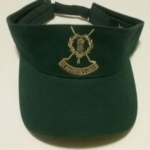 St Andrews Links Strap Back Visor Cap Green Scotla
